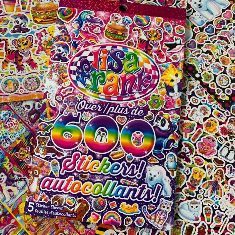 Lisa Frank Sticker Book
